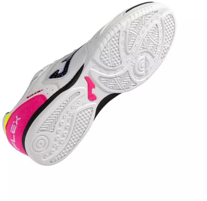Joma Top Flex 2532 Salės futbolo bateliai balti ir juodi TOPW2532IN
