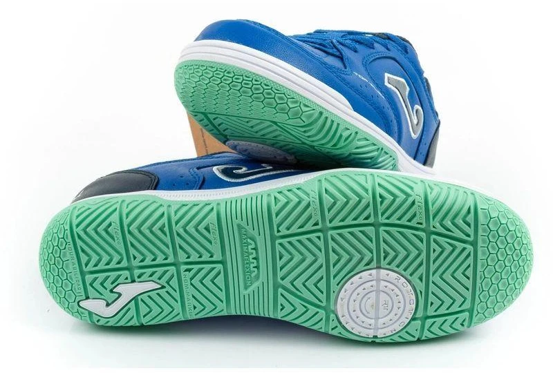Joma Top Flex 2604 vaikiški futbolo bateliai salės futbolui, mėlyni