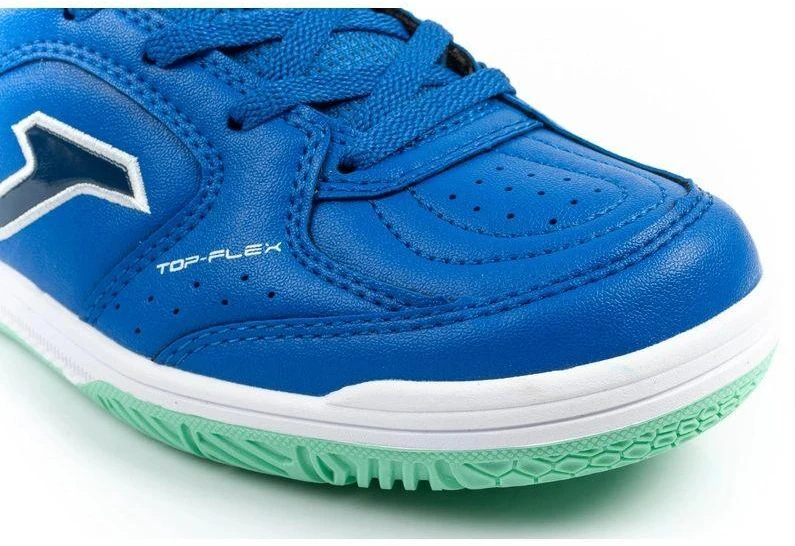 Joma Top Flex 2604 vaikiški futbolo bateliai salės futbolui, mėlyni