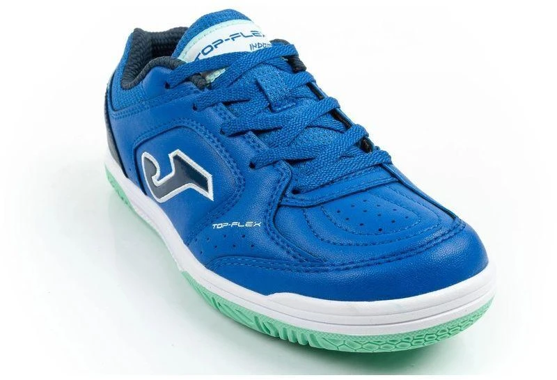 Joma Top Flex 2604 vaikiški futbolo bateliai salės futbolui, mėlyni