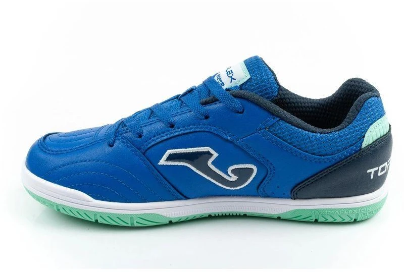 Joma Top Flex 2604 vaikiški futbolo bateliai salės futbolui, mėlyni