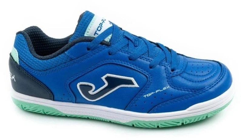 Joma Top Flex 2604 vaikiški futbolo bateliai salės futbolui, mėlyni