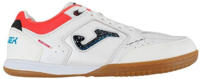 Joma Top Flex Foot Shape 2502 Salės Futbolo Bateliai Balti FOTOPW2502IN