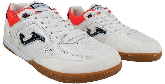 Joma Top Flex Foot Shape 2502 Salės Futbolo Bateliai Balti FOTOPW2502IN