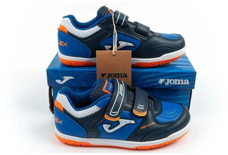Joma Top Flex JR 2603 salės futbolo bateliai su lipukais