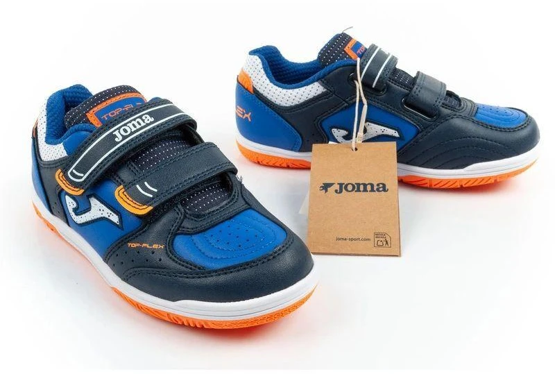 Joma Top Flex JR 2603 salės futbolo bateliai su lipukais