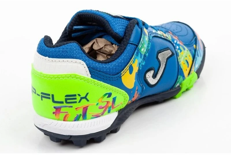 Joma vaikų turfo bateliai Top Flex JR, mėlyni