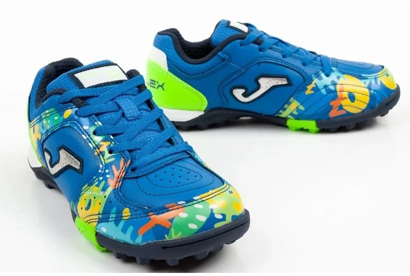 Joma vaikų turfo bateliai Top Flex JR, mėlyni
