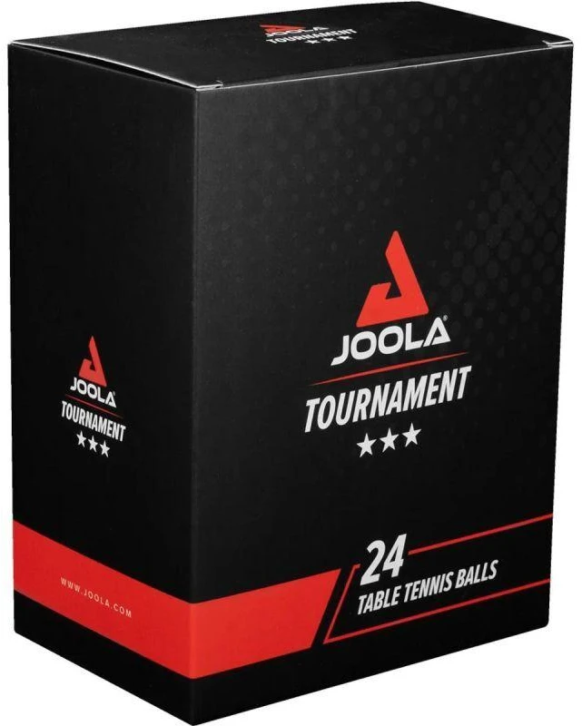 Stalo teniso kamuoliukai JOOLA Tournament*** 40+ WH, 24 vnt.
