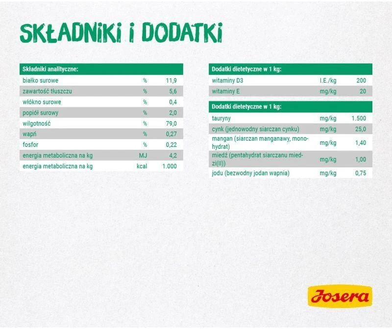 JOSERA vištiena antiena Filet – drėgnas kačių maistas – 70 g