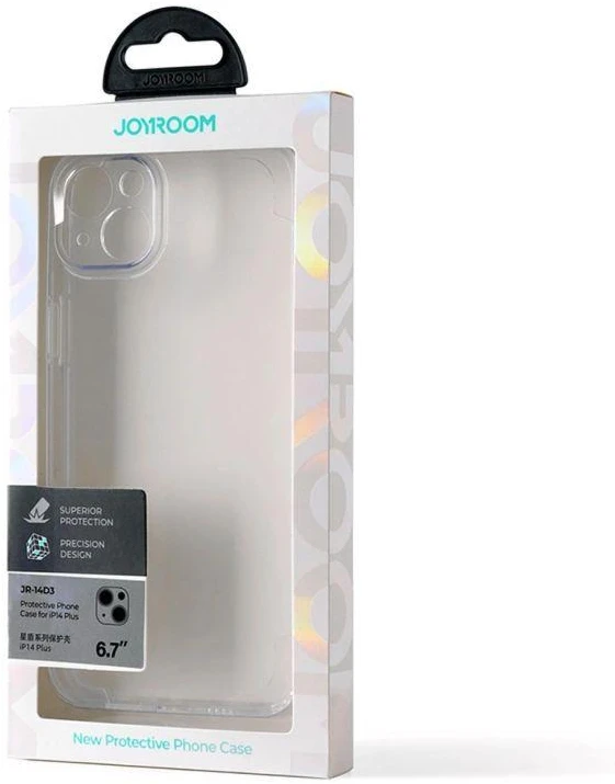 Joyroom JR-14D3 skaidrus dėklas, skirtas iPhone 14 Plus