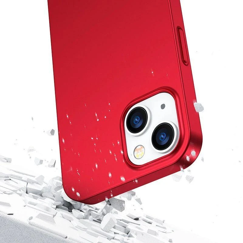 Joyroom 360 Full Case priekinis ir galinis dangtelis, skirtas iPhone 13 + grūdinto stiklo ekrano apsauga raudona (JR-BP927 raudona)