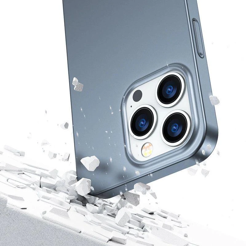 Joyroom 360 priekinis ir galinis dangtelis telefonui Apple iPhone 13 Pro + apsauginis ekrano stiklas pilkas (JR-BP935 tranish)