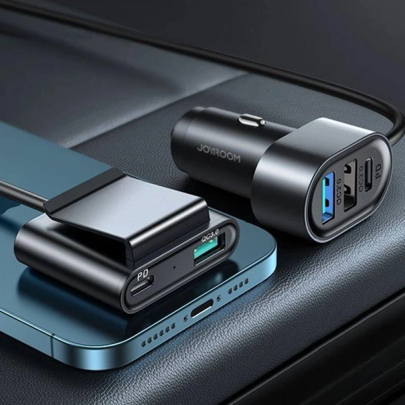 Automobilinis įkroviklis JOYROOM JR-CL05 72W (juodas)