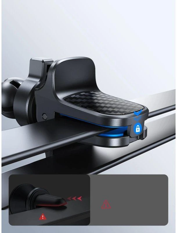 Automobilinis telefono laikiklis Joyroom JR-ZS377 (air vent) juodas