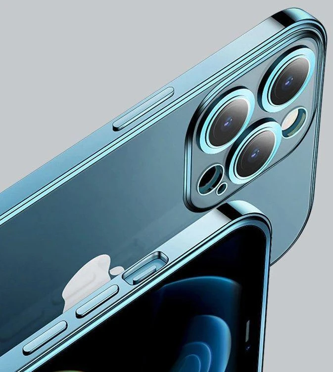 Dėklas Joyroom Chery Mirror Case Cover for Apple iPhone 13 Pro su metaliniu rėmeliu Sidabrinis (JR-BP908 sidabrinės spalvos)