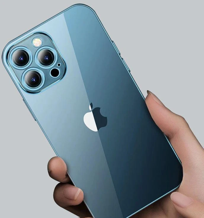 Dėklas Joyroom Chery Mirror Case Cover for Apple iPhone 13 Pro su metaliniu rėmeliu Sidabrinis (JR-BP908 sidabrinės spalvos)
