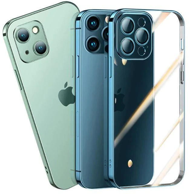 Dėklas Joyroom Chery Mirror Case Cover for Apple iPhone 13 Pro su metaliniu rėmeliu Sidabrinis (JR-BP908 sidabrinės spalvos)