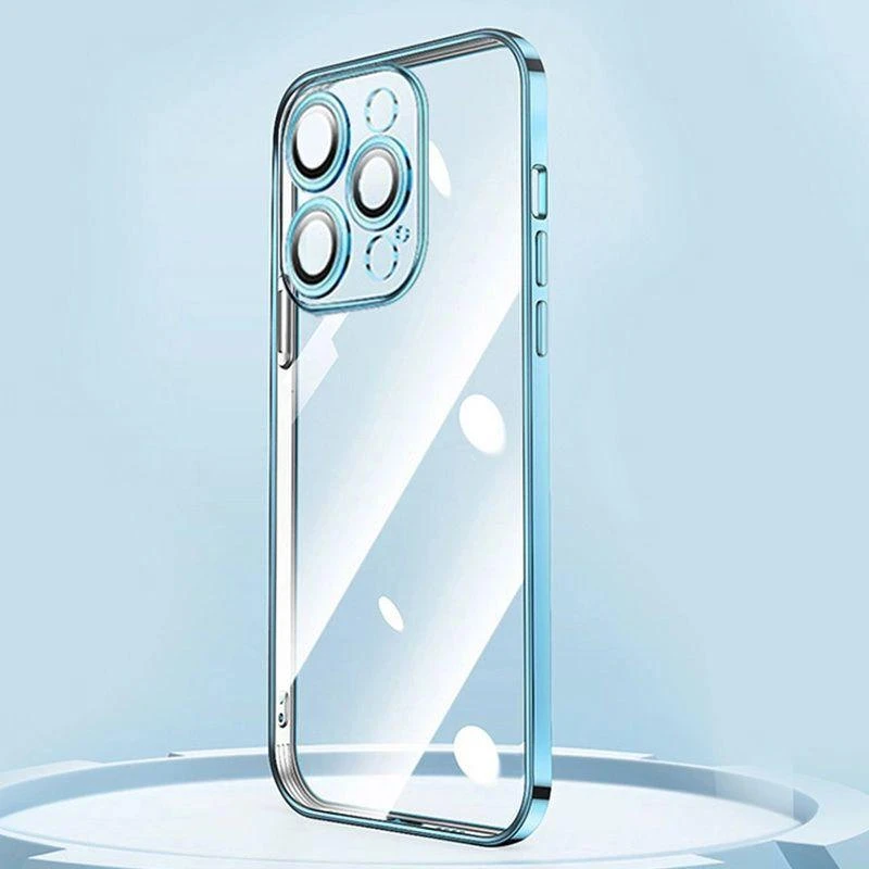 Dėklas Joyroom Chery Mirror Case Cover for Apple iPhone 13 Pro su metaliniu rėmeliu Sidabrinis (JR-BP908 sidabrinės spalvos)