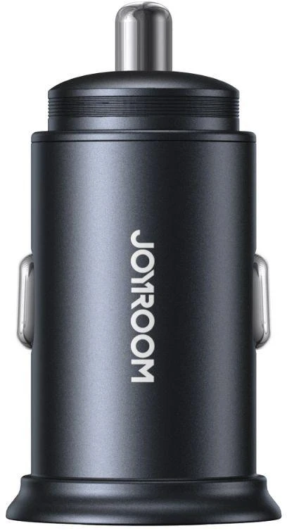 Joyroom JR-CCN04 60W USB-A USB-C mini įkroviklis - juodas