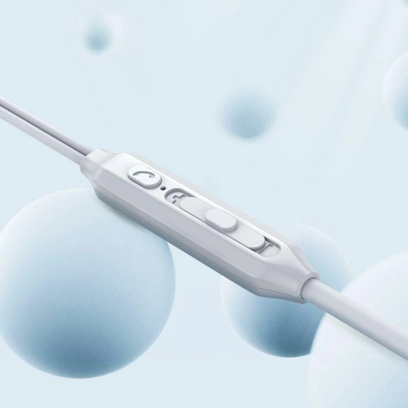 Joyroom JR-EC06 USB-C ausinės į ausis - sidabrinės
