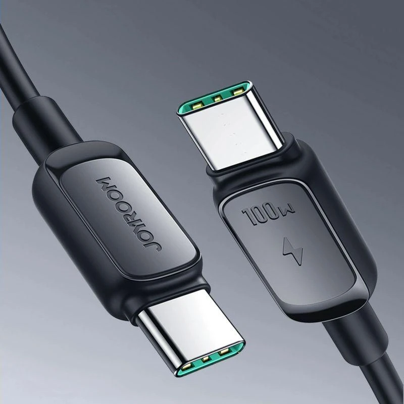 Joyroom JR-PBF05 Pro 30000mAh 65W išorinė baterija (powerbank) su skaitmeniniu ekranu, 2x USB-C, 1x USB-A – Juoda