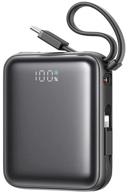 Išorinė baterija Power Bank Joyroom JR-PBF27 22.5W Mini 10000mAh juoda