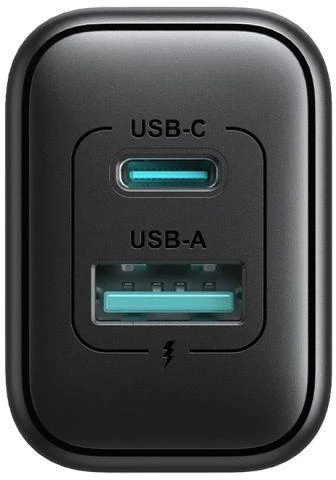Dėklas Joyroom JR-TCF13 USB-C / USB-A 25W SFC / PPS / PD įkroviklis - juodas
