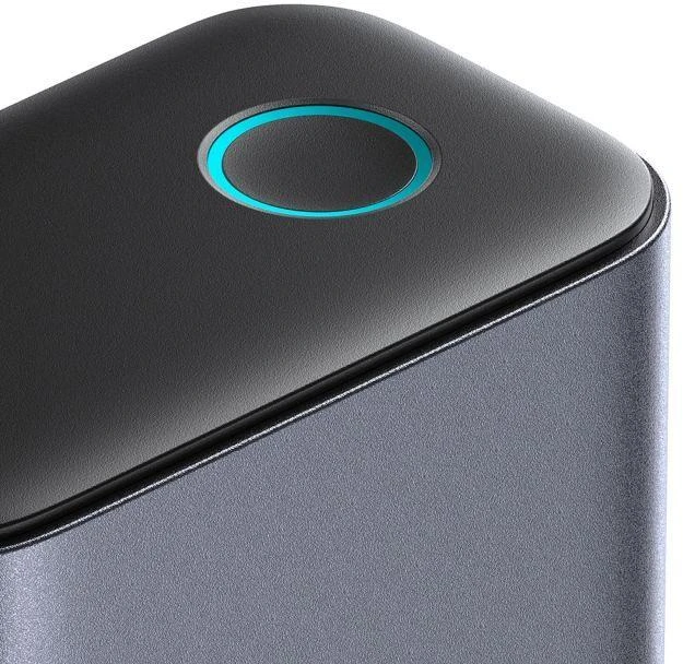 Joyroom JR-TCM02 Daugiaportis GaN įkroviklis 65W ES, 4x USB-C, 2x USB-A - Tamsiai pilkas