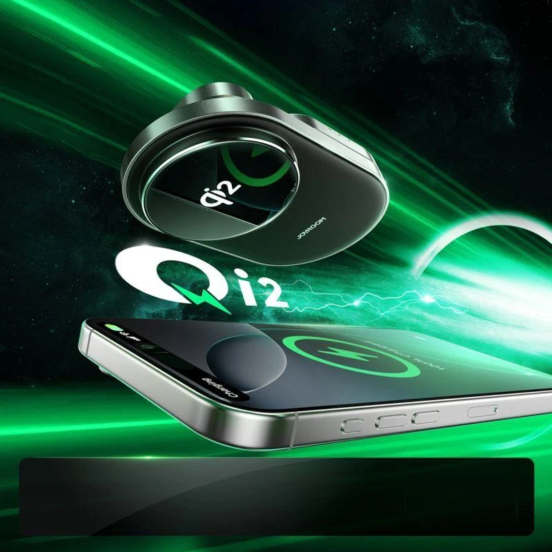 Joyroom JR-W17 Qi 3 viename belaidis indukcinis įkroviklis - Juodas