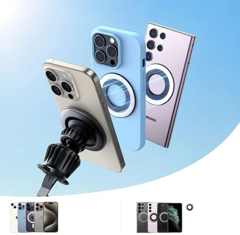 Automobilinis telefono laikiklis Joyroom JR-ZS406 (air vent) juodas