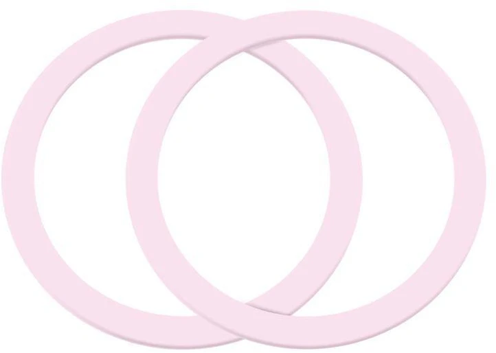 Joyroom set of metal magnetic rings for smartphone 2 pcs. rožinės spalvos (JR-Mag-M3)