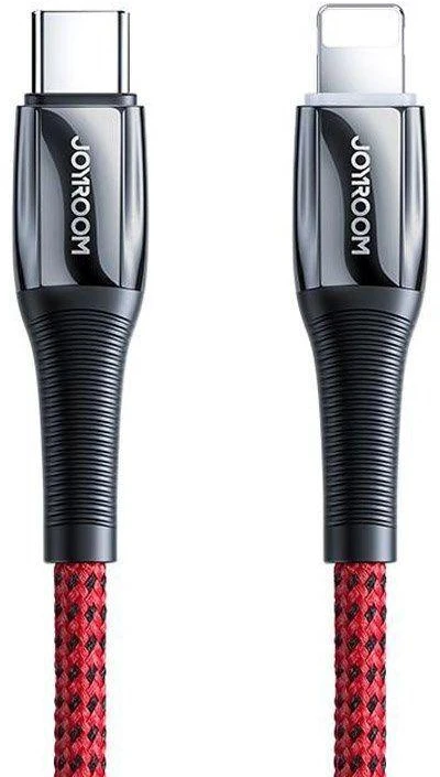 Joyroom S-1224K2 USB-C / Lightning PD kabelis 20W 2.4A 1.2m – raudonos spalvos