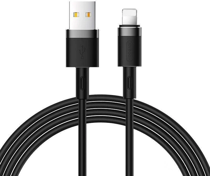 USB kabelis Joyroom (S-1224N2) lightning (2.4A) 1.2m juodas