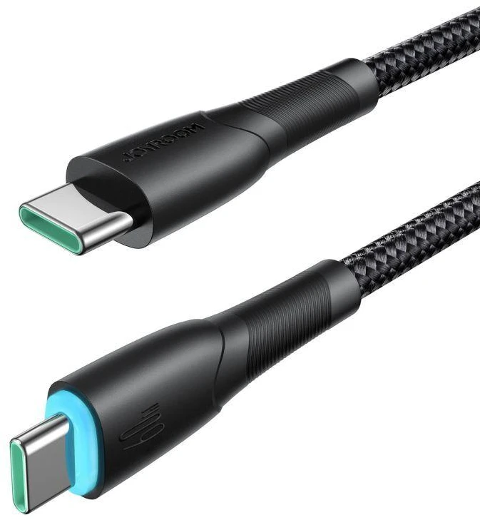 Joyroom Starry Series SA32-CC3 USB-C / USB-C kabelis 60W 1m – juodas