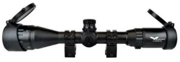 JS-Tactical 3-9x40 Mil Mil-Dot šautuvo taikiklis, 22 mm bėgelis