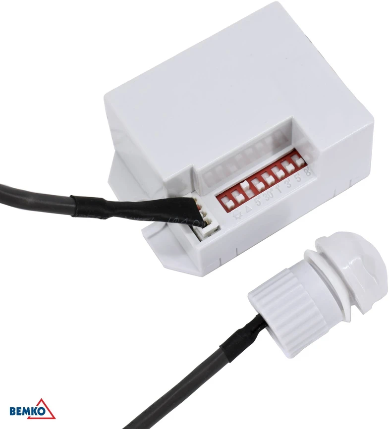 Bemko Judesio daviklis, baltas, IP20, max 800W, 360°, 3m/6m