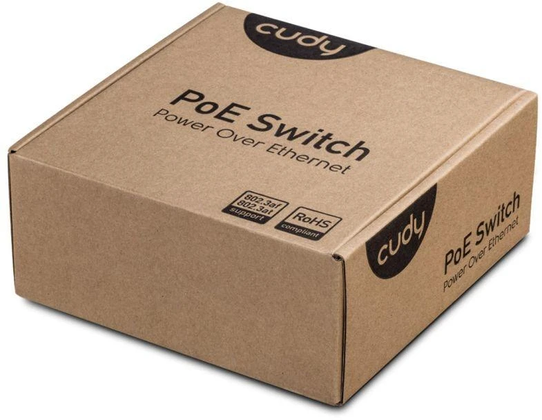 Komutatorius - Cudy GS1005P Gigabit PoE 5 Prievadai Pilkas