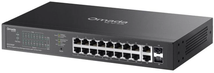 Ausinės Jungiklis TP-LINK ES220GP Omada Easy Managed