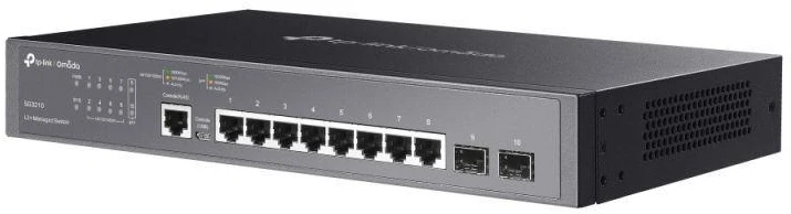 Tinklo Įranga - TP-LINK SG3210 8-Port 1Gbps L2+ L3 Jungiklis