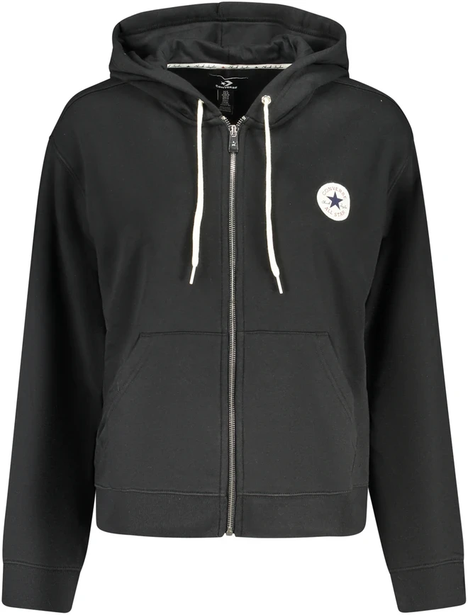 Juoda bluza damska Converse CVW6H546
