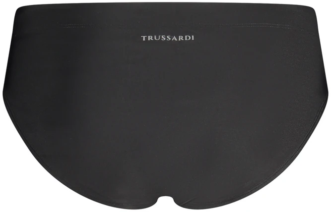 Juoda glaudės vyrams Trussardi su logo Ouroboros