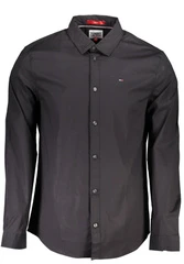 Juoda koszula vyriška Tommy Hilfiger DM0DM04405