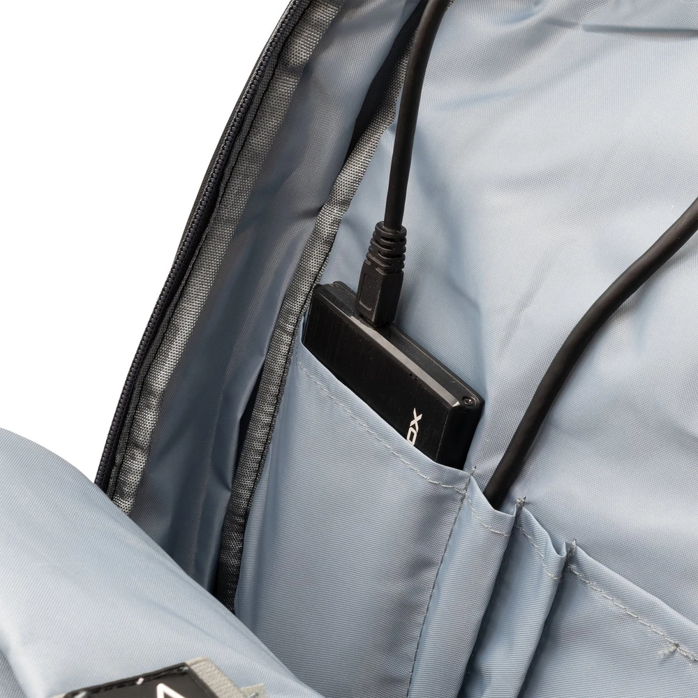 SBOX Nešiojamas kompiuteris Backpack 15.6" DUBAI, juodos spalvos (NSE-1206B)
