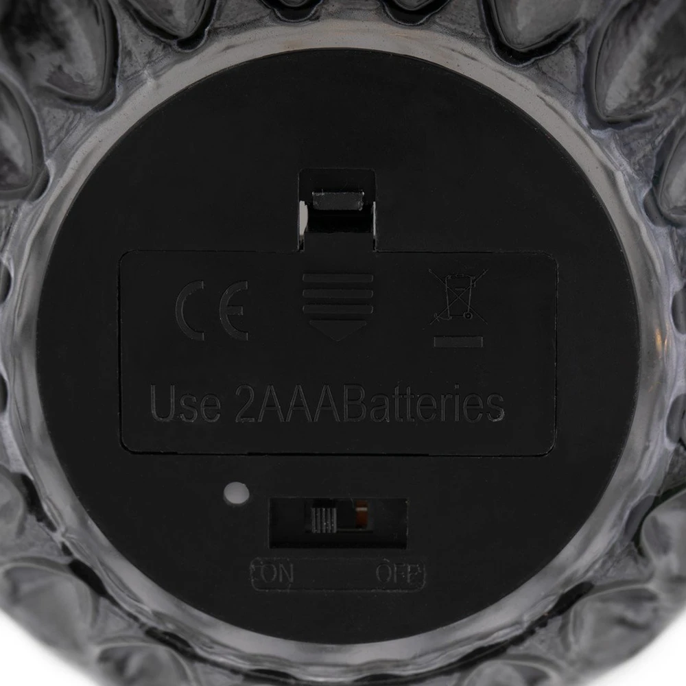 AmeliaHome Juoda LED dekoracija Madrid 14 x 19,2 cm