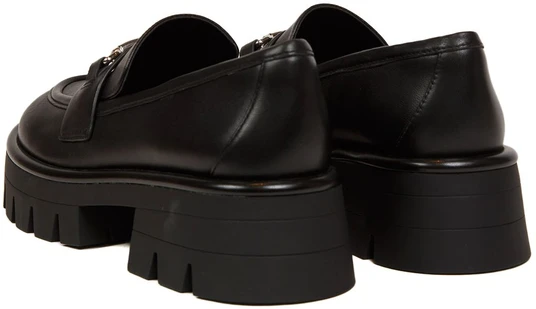 Juoda moterims półbuty loafers Michael Kors 49S6CRFP4L
