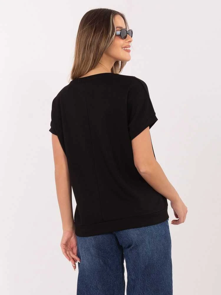 Juoda oversize palaidinė