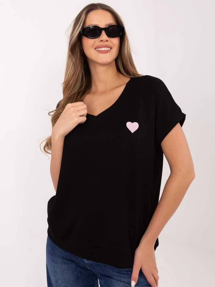 Juoda oversize palaidinė