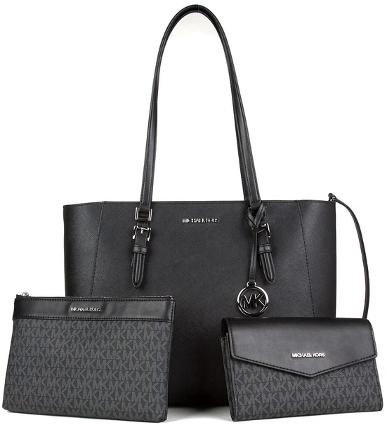 Juoda poliesterinė Michael Kors 35R3SCFT3T tote rankinė