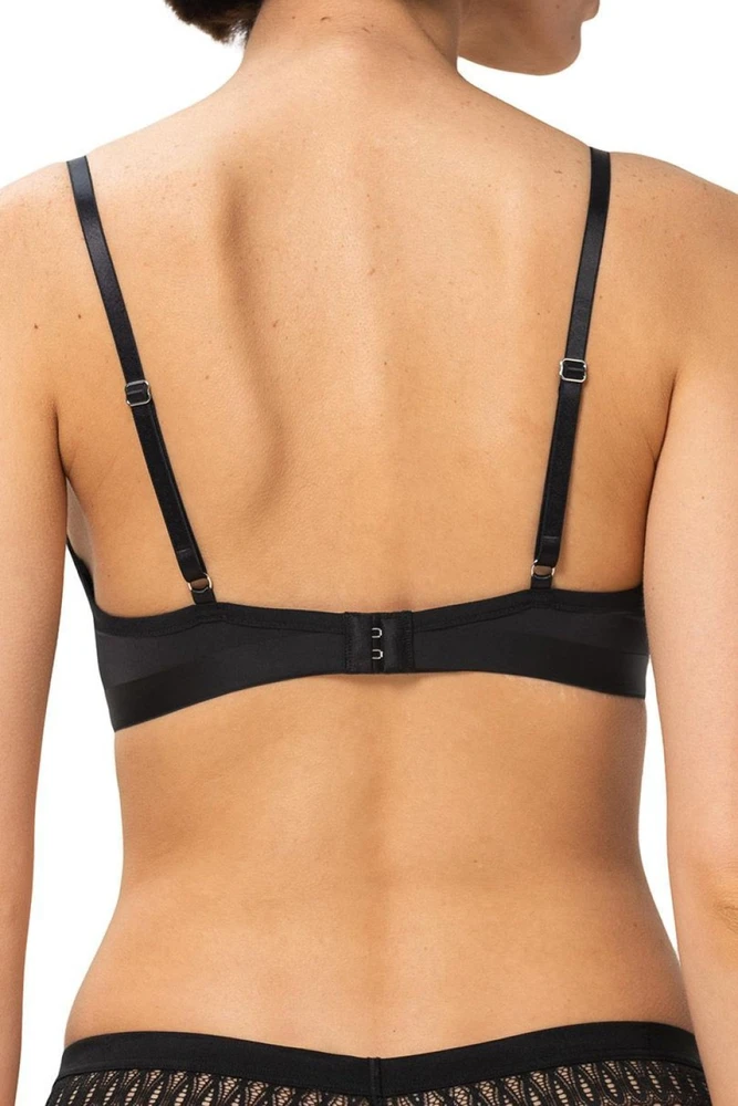 Juoda semi-soft liemenėlė Triumph